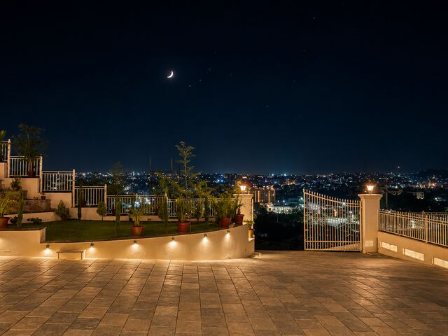 Open Rooftop, Shree Niwas Homestay Udaipur