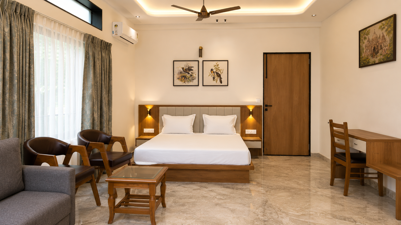 Hill View Room at Shree Niwas homestay, Udaipur